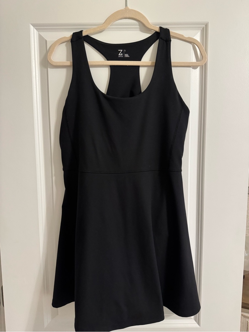 Zella Black Racerback Athletic Dress